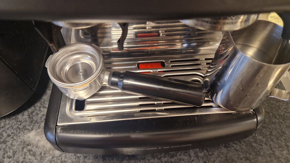 Espressor manual Breville Barista Max Plus VCF152X-01, 15 bari, 2.8 l,