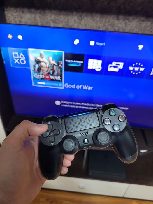 PS4 slim + геймпад