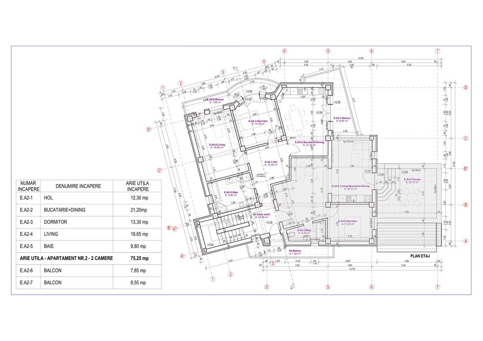 Apartament 3 camere, 75 mp, 2 balcoane, Bd. Uverturii 163, proprietar