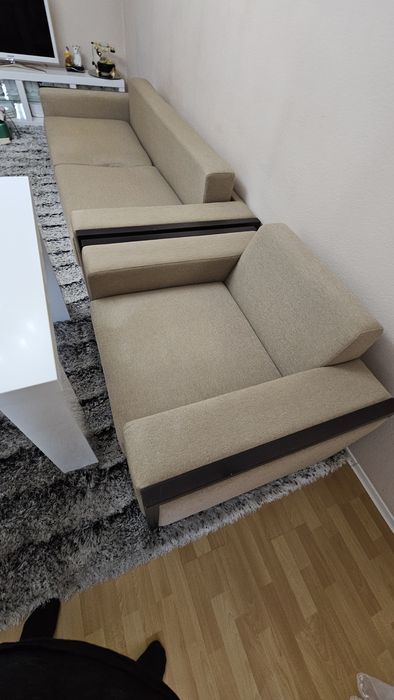 Продам диван с креслом Б/у