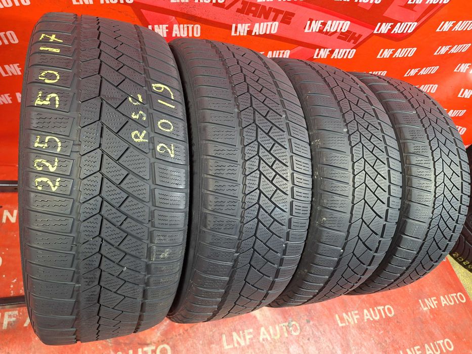 Anvelope de IARNA - 225/50/17 - Continental - 5.6 MM - DOT 2019 RFT !