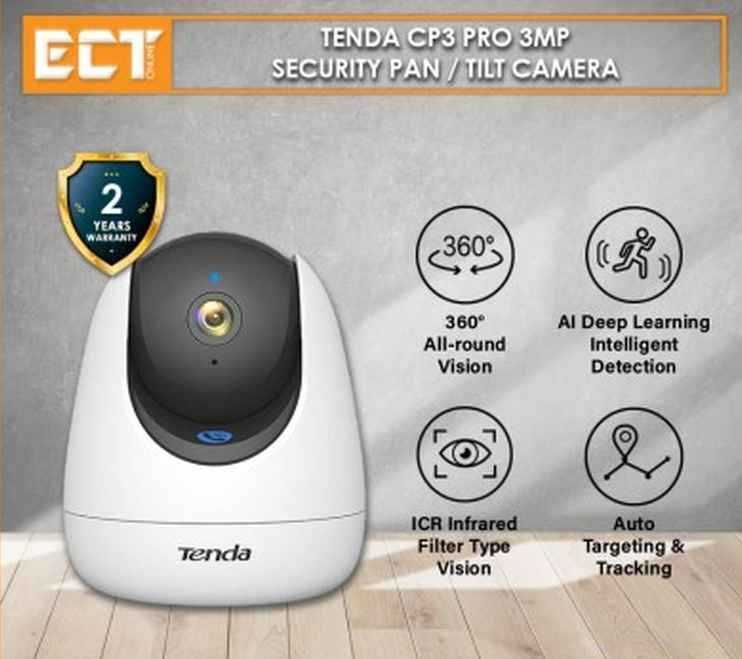 Camera supraveghere Tenda CP3 Full HD PTZ IR rotire garantie sigilata