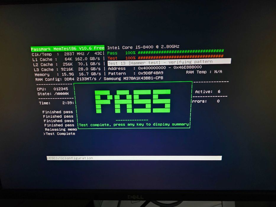 PC Gaming Intel Core i5 8400 GTX 1060 6GB