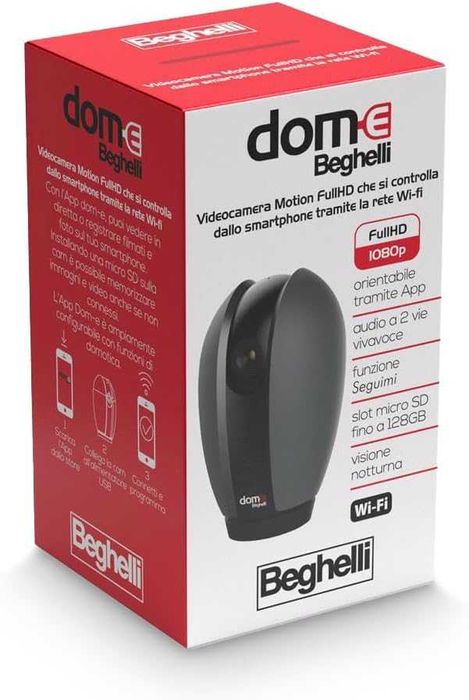 Смарт Wi-Fi камера Beghelli Dome 360 – Full HD, въртене на 360°