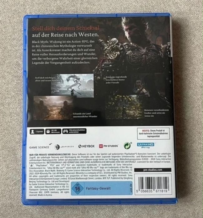 Joc ps5  Black MYTH WUKONG