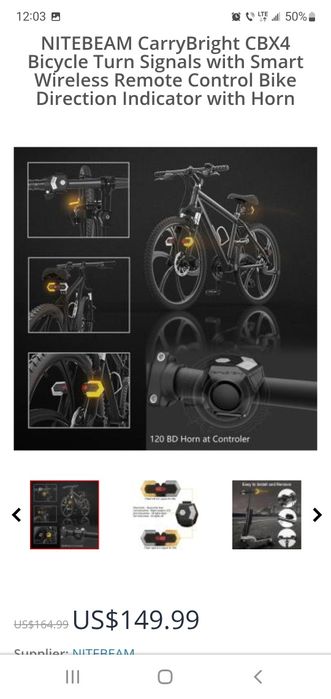Semnalizari Bluetooth CarryBright CBX4