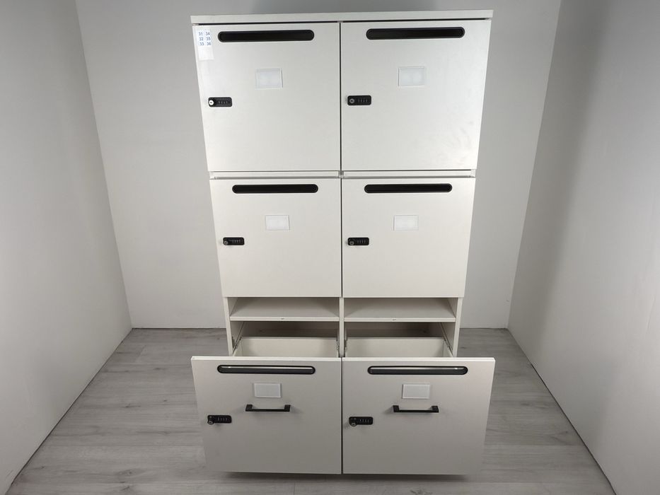 Шкаф с Врати и Заключване с цифри  – Идеален за Офис или Дом