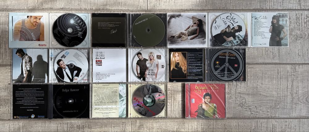 Lot 18 cd-uri cu muzica dance turceasca