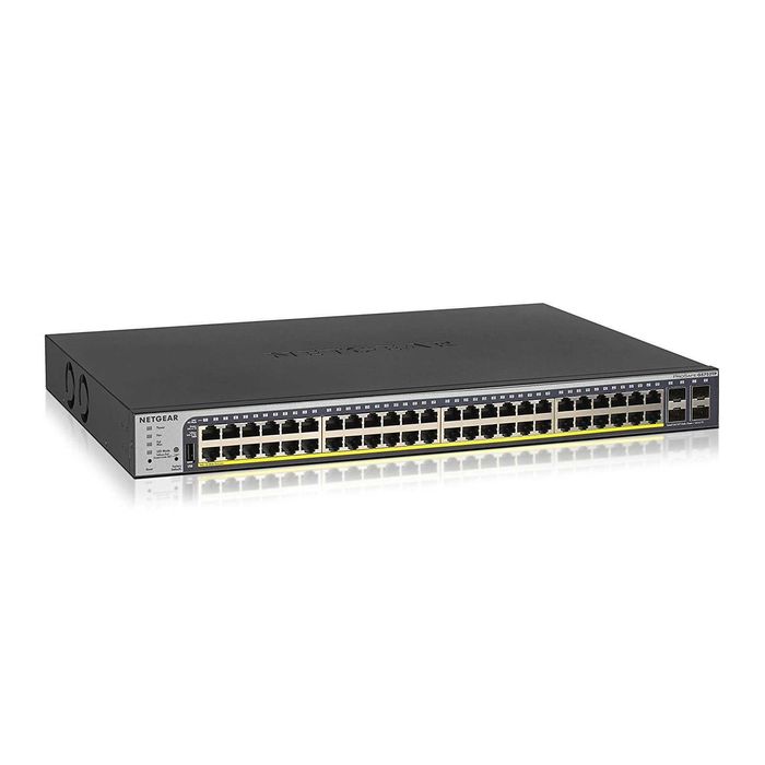 Netgear ProSafe GS752TP 48-Port RJ-45 PoE Gigabit Managed Rack Switch