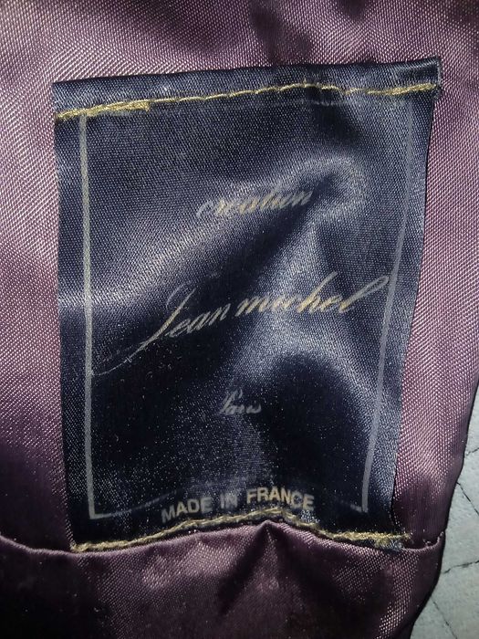 Френско кожено палто с косъм