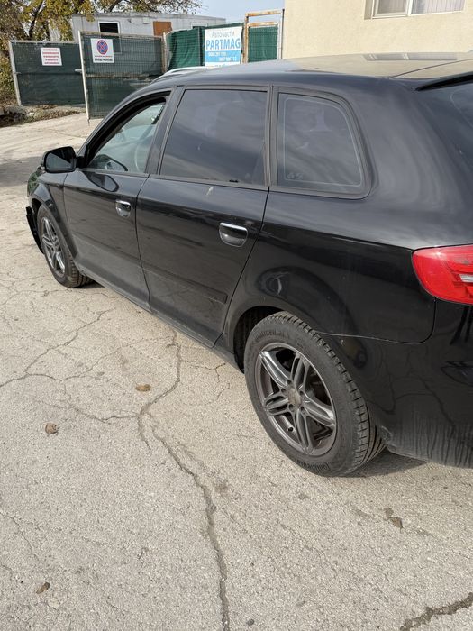 на части Audi A3 8P 1.6tdi CAY facelift  sportback 7ск автомат 105кс