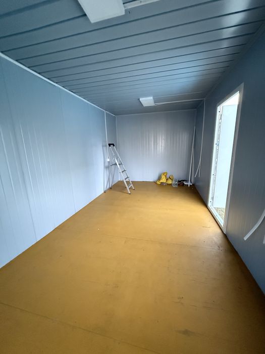 Офис контейнер 6х3м Наличен Павилион Склад Фургон за живеене