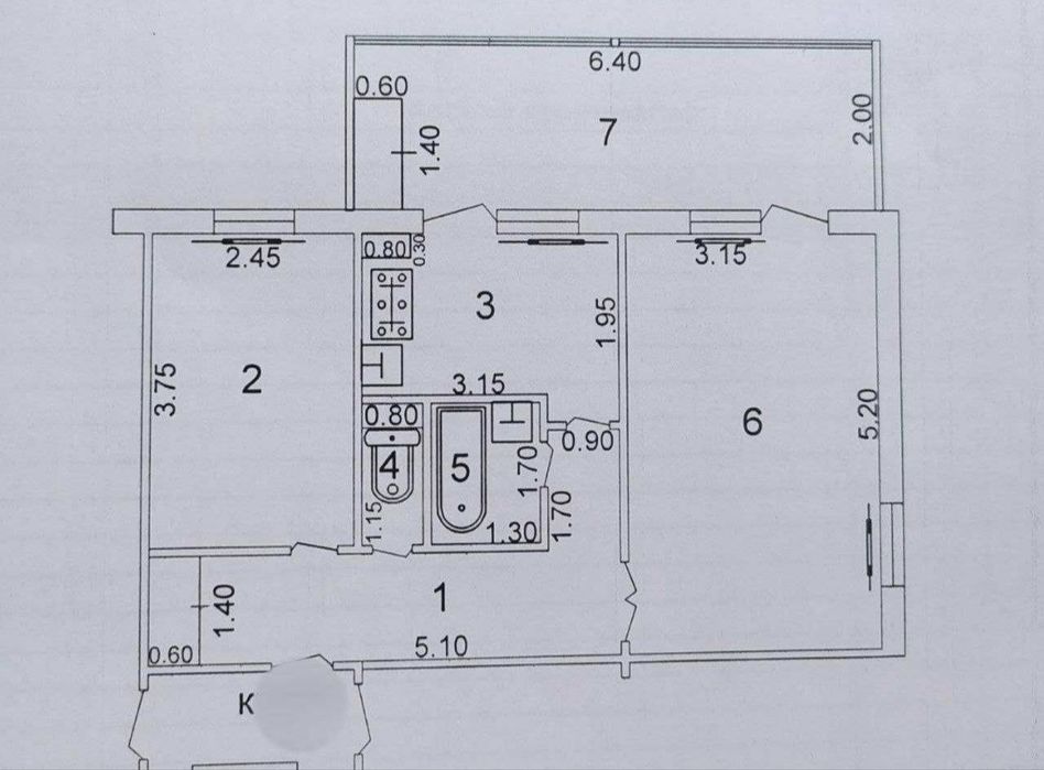 Ипотеку ! Срочно продажа квартиру Массив Югнакий. 2/4/5 балкон 2/6