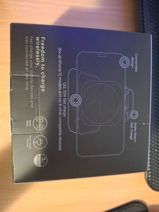 Incărcător wireless ZENS Nightstand Charger Pro2 15W-compatibil Apple