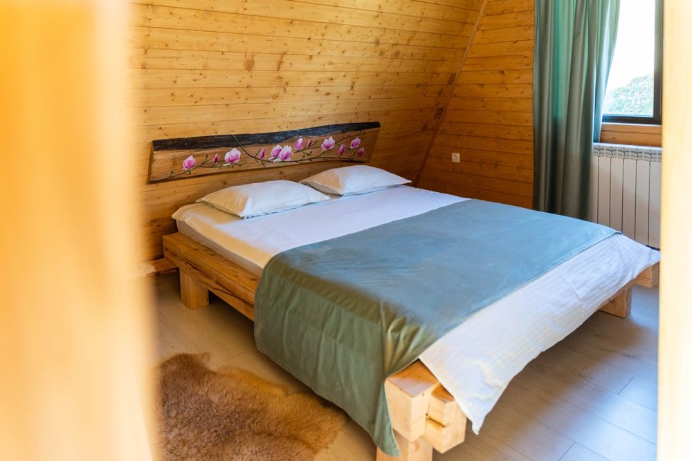 Cabana AFrame la munte - cu ciubar