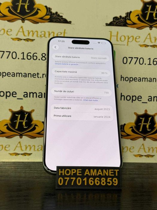 Hope Amanet P10/IPHONE 15 PRO MAX 512 GB