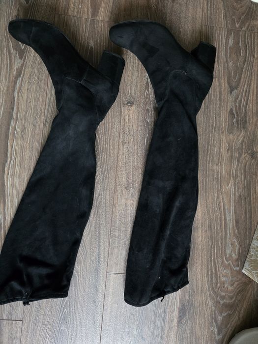 Cizme elastice de catifea