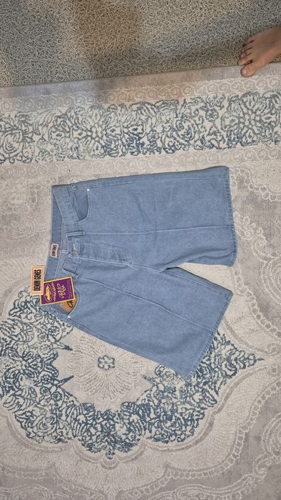 Джинсовые бегги(широкие) шорты Corteiz