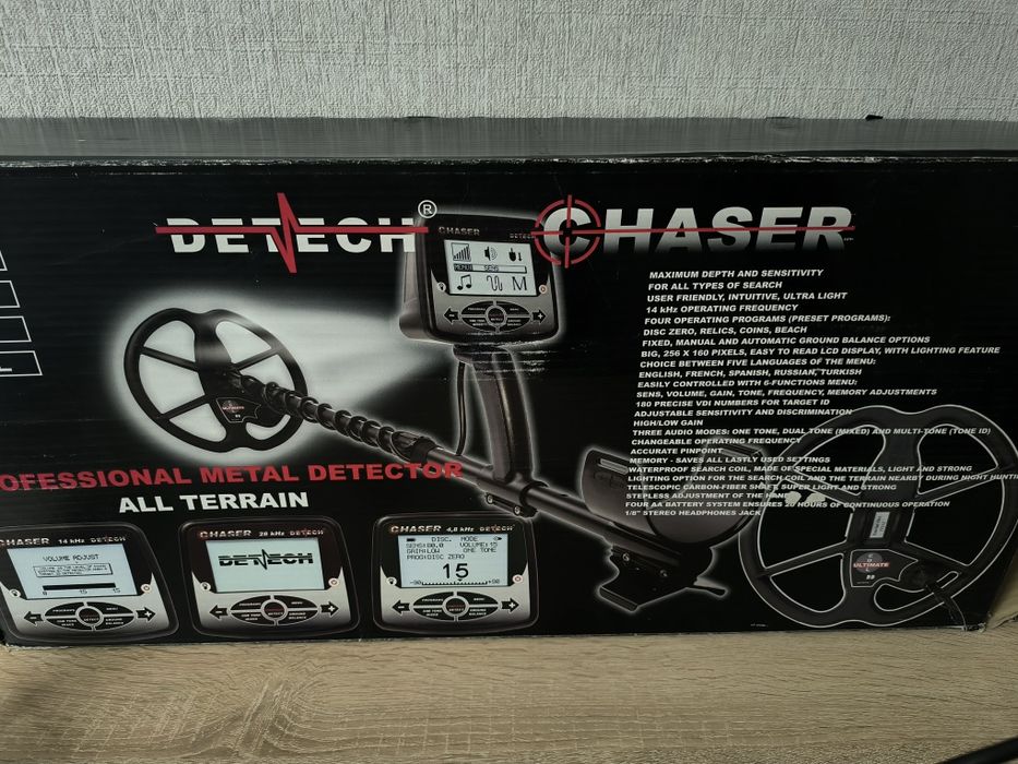 Металлоискатель Detech Chaser