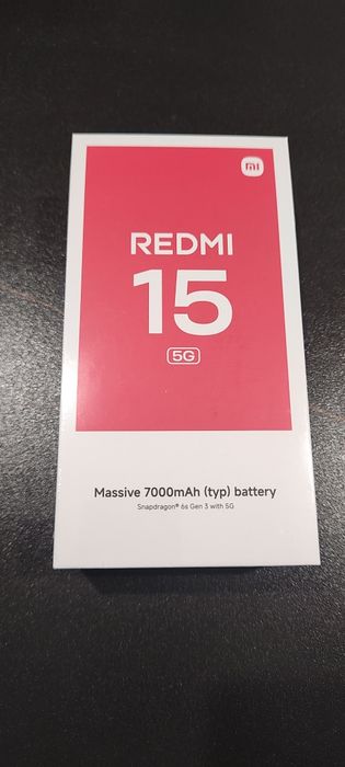 Нов ! Redmi Note 15 5G 8GB/256GB 2г гаранция