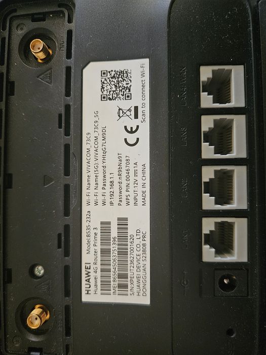 4G безжичен рутер  Huawei B535-232a