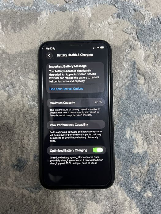 iPhone 11 Qora 64GB