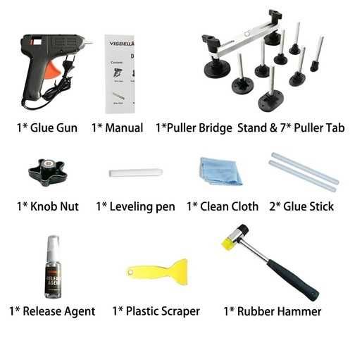 Комплект за изправяне на вдлъбнатини VISBELLA