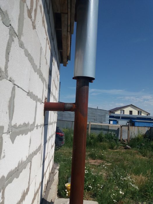 Продам печь с трубой.