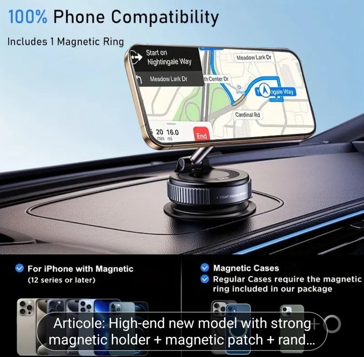 Suport telefon auto