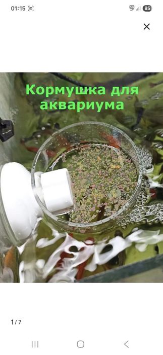Горшочки и кормушки для аквариума