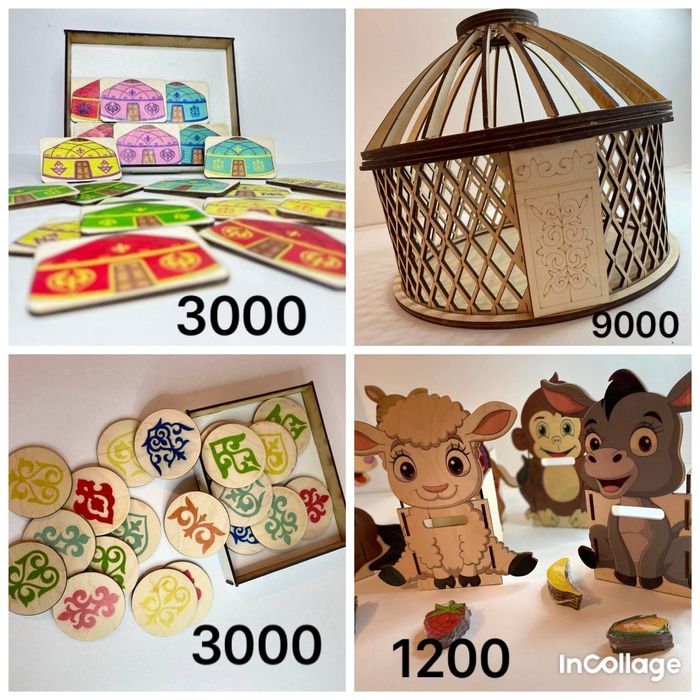 Деревянные игрушки Oina