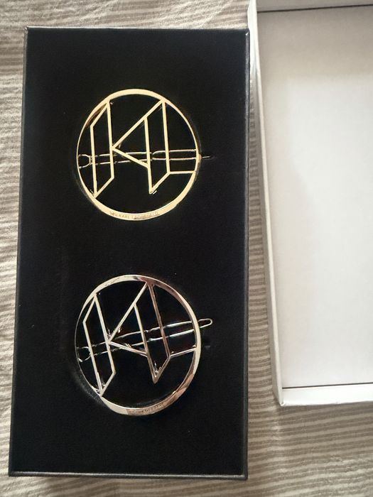 Karl Lagerfeld Monogram Clip set