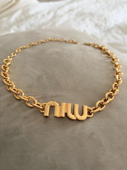 Miu miu neckless