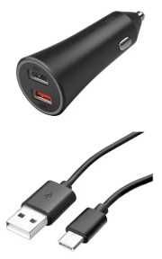 Incarcator telefon auto Xiaomi dual, alimentare 12V