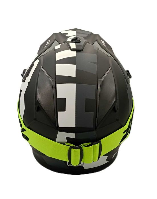 Детско юношеска кросова каска с очила комплект