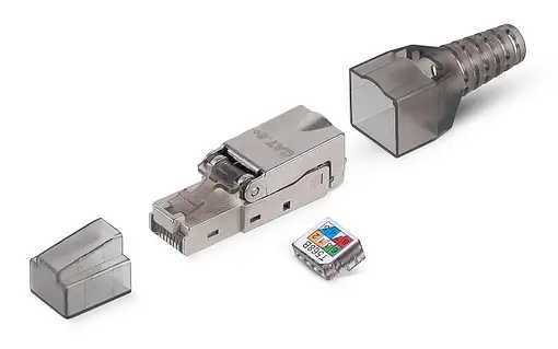 Качественный коннекторы RJ9,RJ11,RJ12,RJ45 Cat5,Cat6,Cat7+КолпачокRJ45