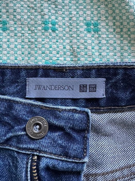 Женские джинсы baggy Uniqlo + JW Anderson