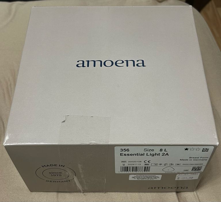 Асимметричный протез груди Amoena Germany размер 8L