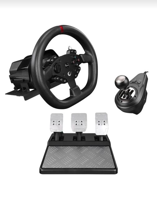 Геймърски волан с педали за компютър и конзолa