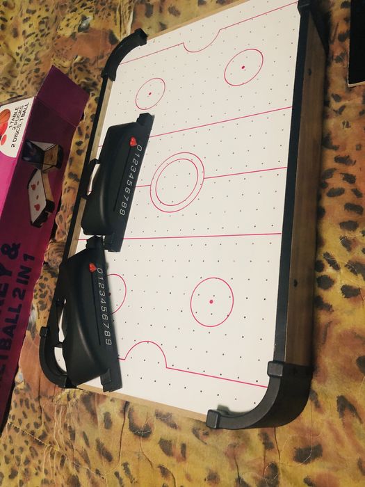 въздушен хокей и баскетбол 2в1