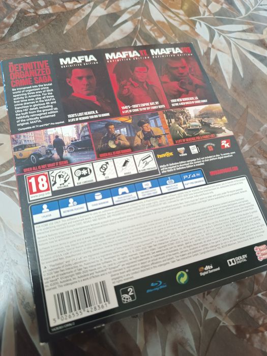 Playstation 4 MAFIA trilogi