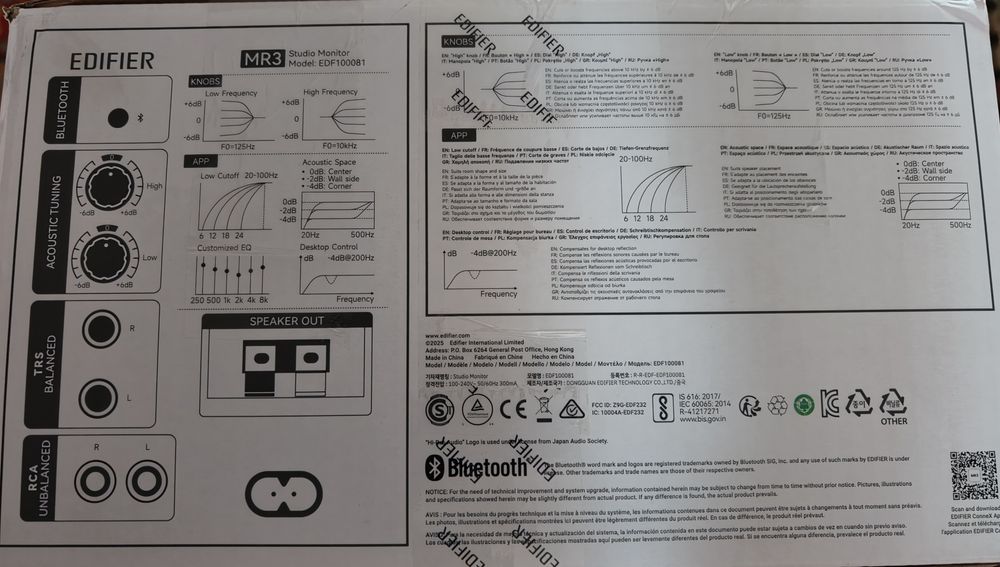 Колонки Edifier MR3