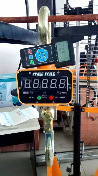 Крановые весы 10 т | 2 пульта | Сертификат | Кран тарози 10т | торози