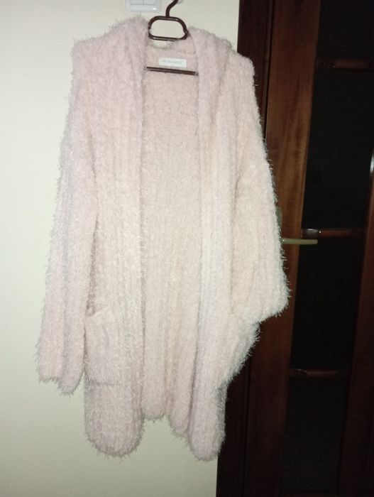 Cardigan lung dama