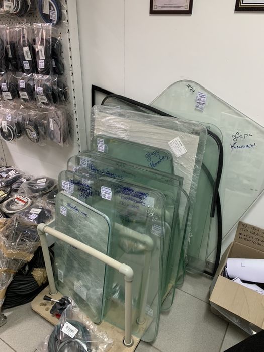 Стёкла кабины крановщика на автокран