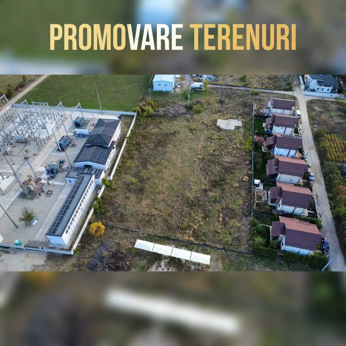 Promovare Terenuri cu Dronă 4K – Foto Video Aerian pentru Vânzare