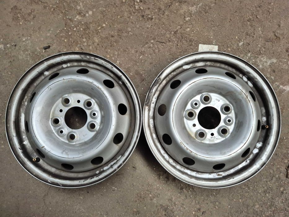 2 Jante Tabla 5x118 15''  OEM Fiat Ducato Pegueot Boxer Citroen Jumper IMPECABILE