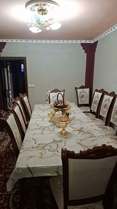 Стол стулья 12 кишилик