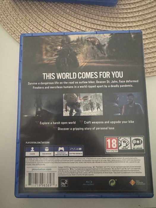 DaysGone playstation