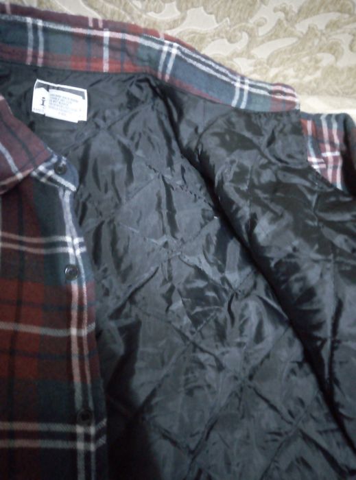 Рубашка фланелевая с подкладкой